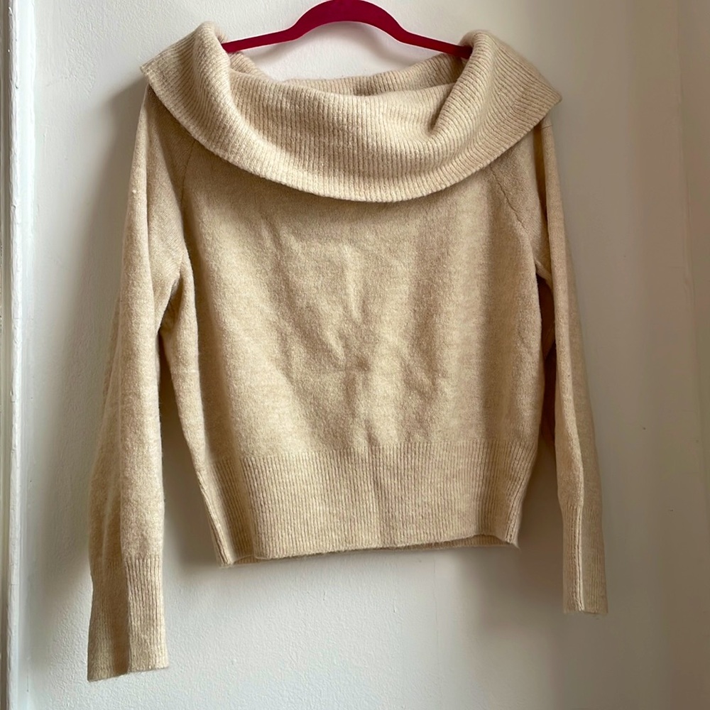 Off the Shoulder H&M Sweater